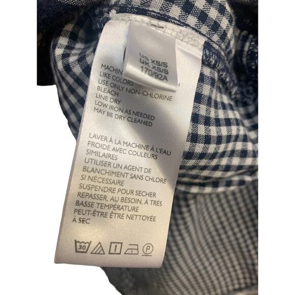 Anthropologie Pilcro Plaid Boyfriend Button Down Shirt SZ XS/S - Picture 9 of 10